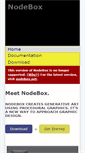 Mobile Screenshot of beta.nodebox.net